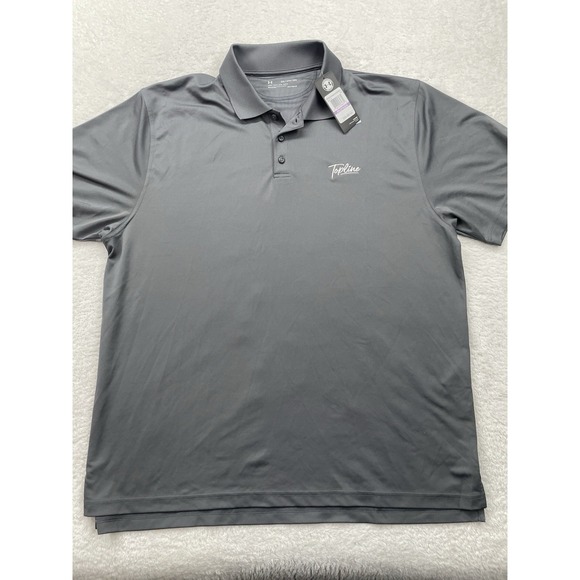 NEW Under‎ Armour Heat Gear Golf Polo Short Sleeve Shirt NWT Sz XXL 2XL - Picture 1 of 8